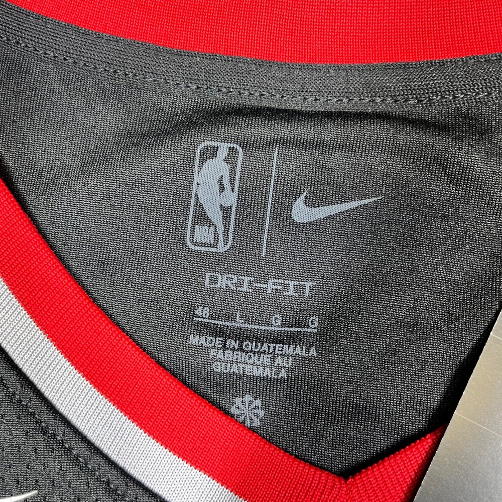 Nike Damian Lillard Portland Trail Blazers Icon Edition Jersey DN2020-010 Mens L - Picture 5 of 12